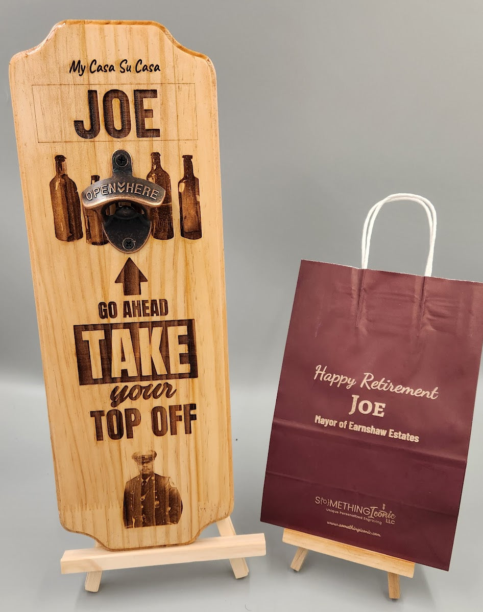 Custom Made Wall Mounted Bottle Openers