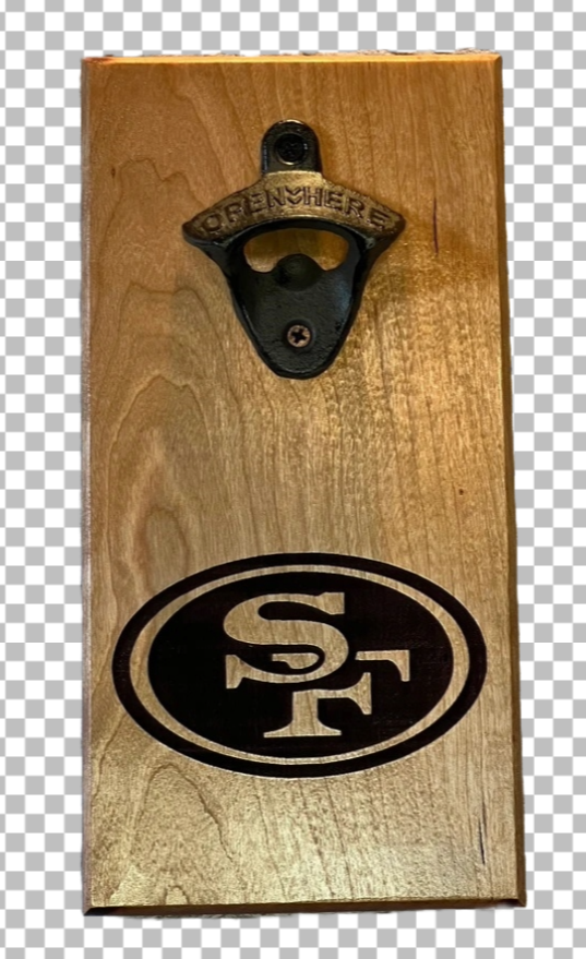 Custom Made Wall Mounted Bottle Openers
