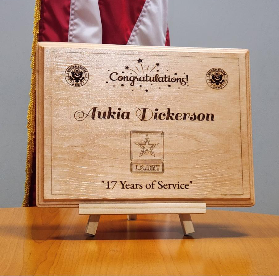 Custom Wood Plaque