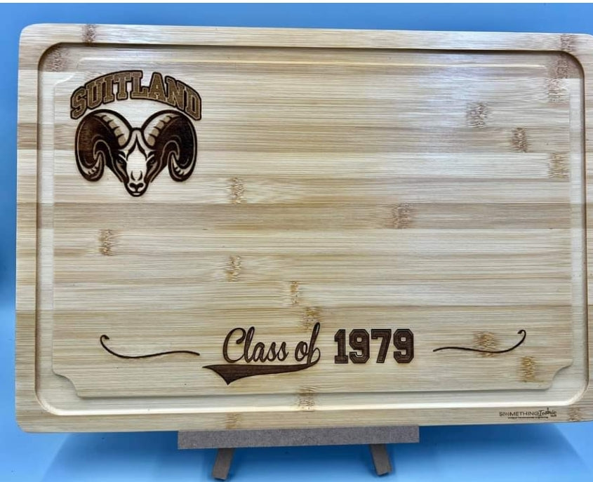 17.6 x 12 " Large Size Engraved Cutting Board