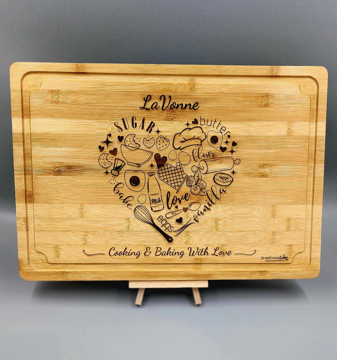 17.6 x 12 " Large Size Engraved Cutting Board