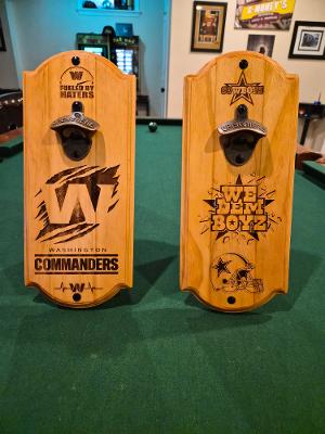 Custom Made Wall Mounted Bottle Openers