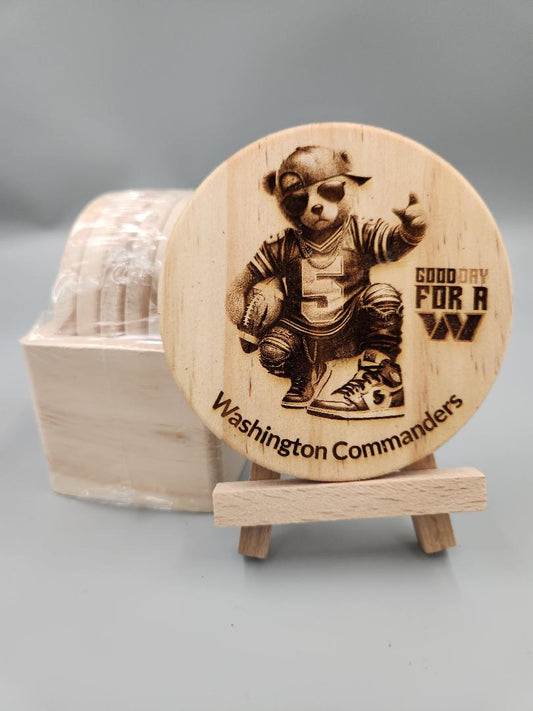 Wood Engraved Coasters