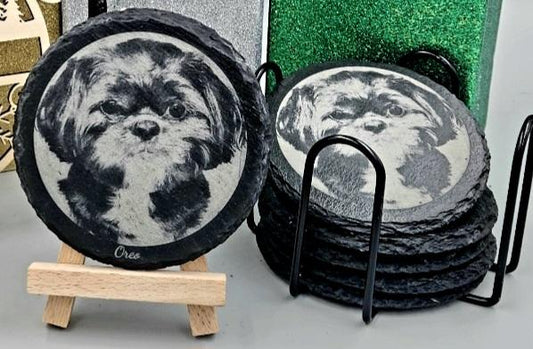 Engraved Slate Coasters